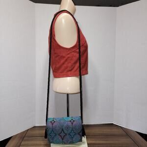 Small Hard Shell Shoulder Bag w/ Tassels (NO tags)